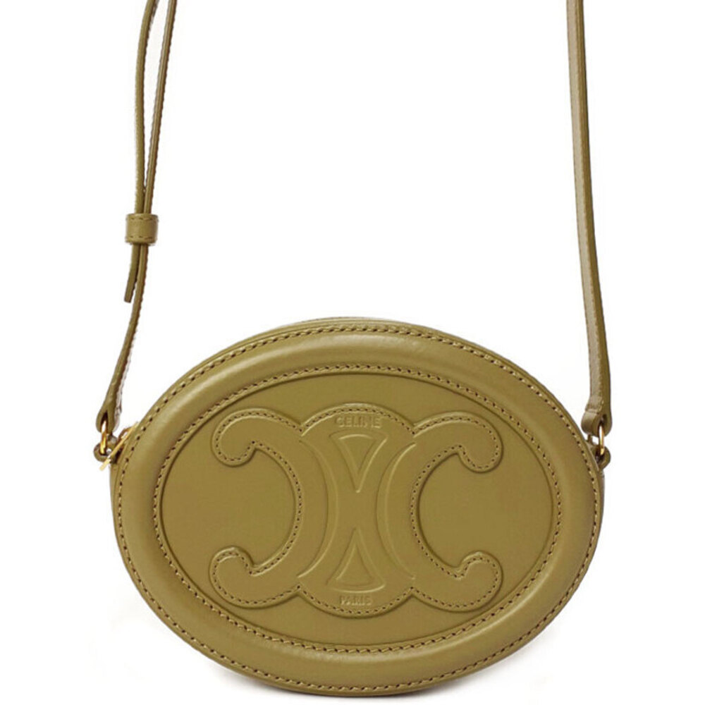 Celine Cuile Triomphe Oval Purse Crossbody Bag Shoulder